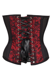 Corsé rojo y negro Vampiric Seductress