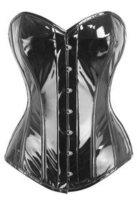 Sobrepantalón de PVC con aberturas en las caderas Overbust