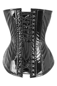 Sobrepantalón de PVC con aberturas en las caderas Overbust