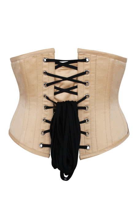 Malla beige Waspie Underbust