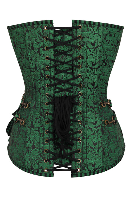 Corsé Steampunk Verde