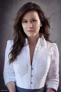Camisa Corsé Blanco