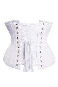 Corsé de Novia Blanco Experto Entrenamiento de Cintura Bajo el Busto Underbust