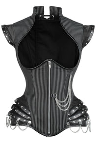 Corset Story WTS530 Pinstripe Underbust Corset