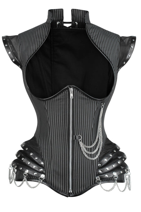 Corset Story WTS530 Pinstripe Underbust Corset