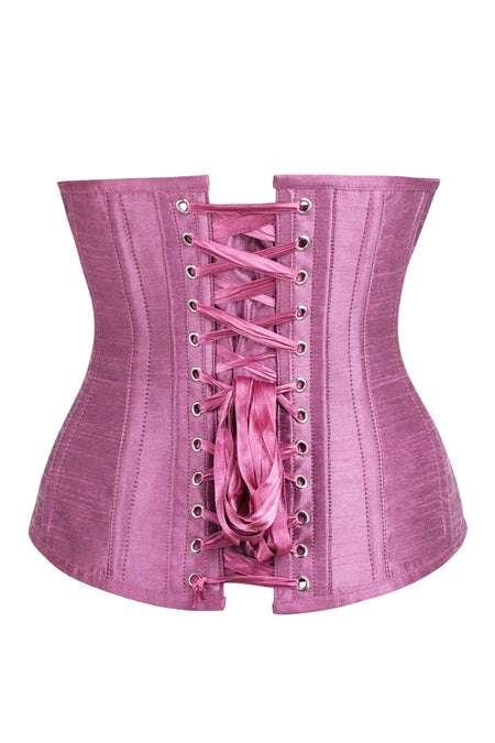 Corset Story BC-044 Longline Pink Satin Underbust Corset