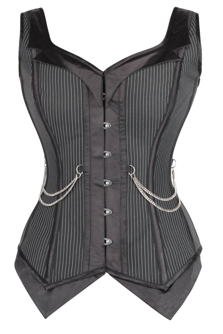 Corset Story WTS836 Pinstripe Waistcoat Corset