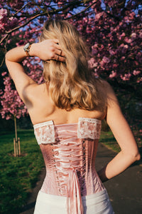Corset Story WTS923 Historic Lace Corset finished with Flossing